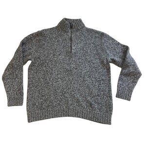 Woolrich Quarter-Zip Pullover Sweater Men's Size XL Wool, Organic Cotton Neutral